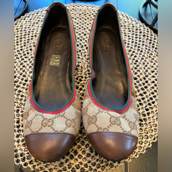 Gucci GG Elastic Monogram Flat EU 39 - Picture 14 of 15